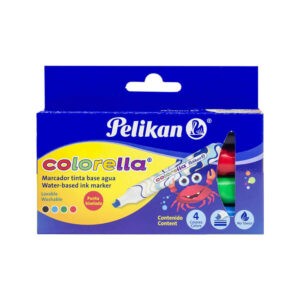 Marcador de Agua Colorella Pelikan c/4
